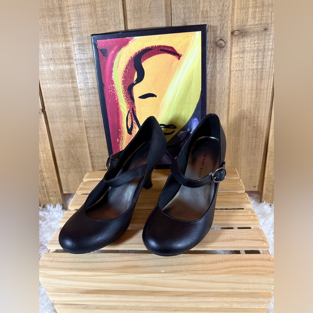 Lower East Side Women’s Shoes Mary Jane Classy Black Kimberly 2.5” Pumps Sz 6 - Picture 4 of 10